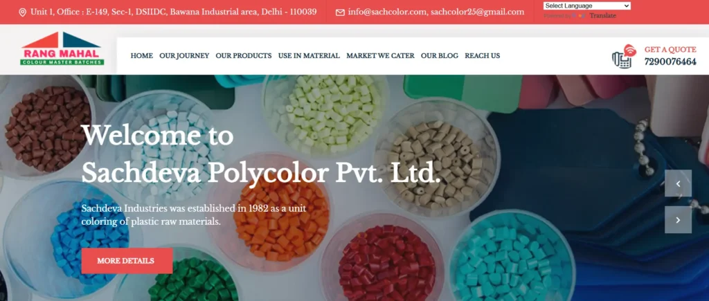 Sachdeva Polycolor Pvt Ltd